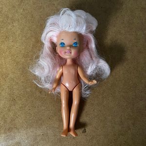 Vintage 1986 Hasbro Moon Dreamers Pink Hair CRYSTAL STARR Doll